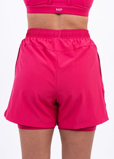 My Protein Magenta 2 in 1 Training Shorts