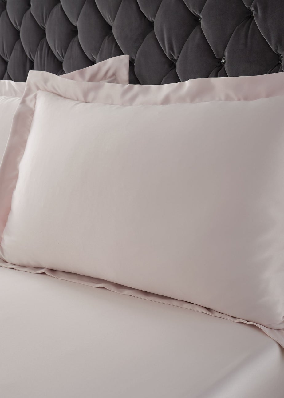 Catherine Lansfield Silky Soft Satin Oxford Pillowcases
