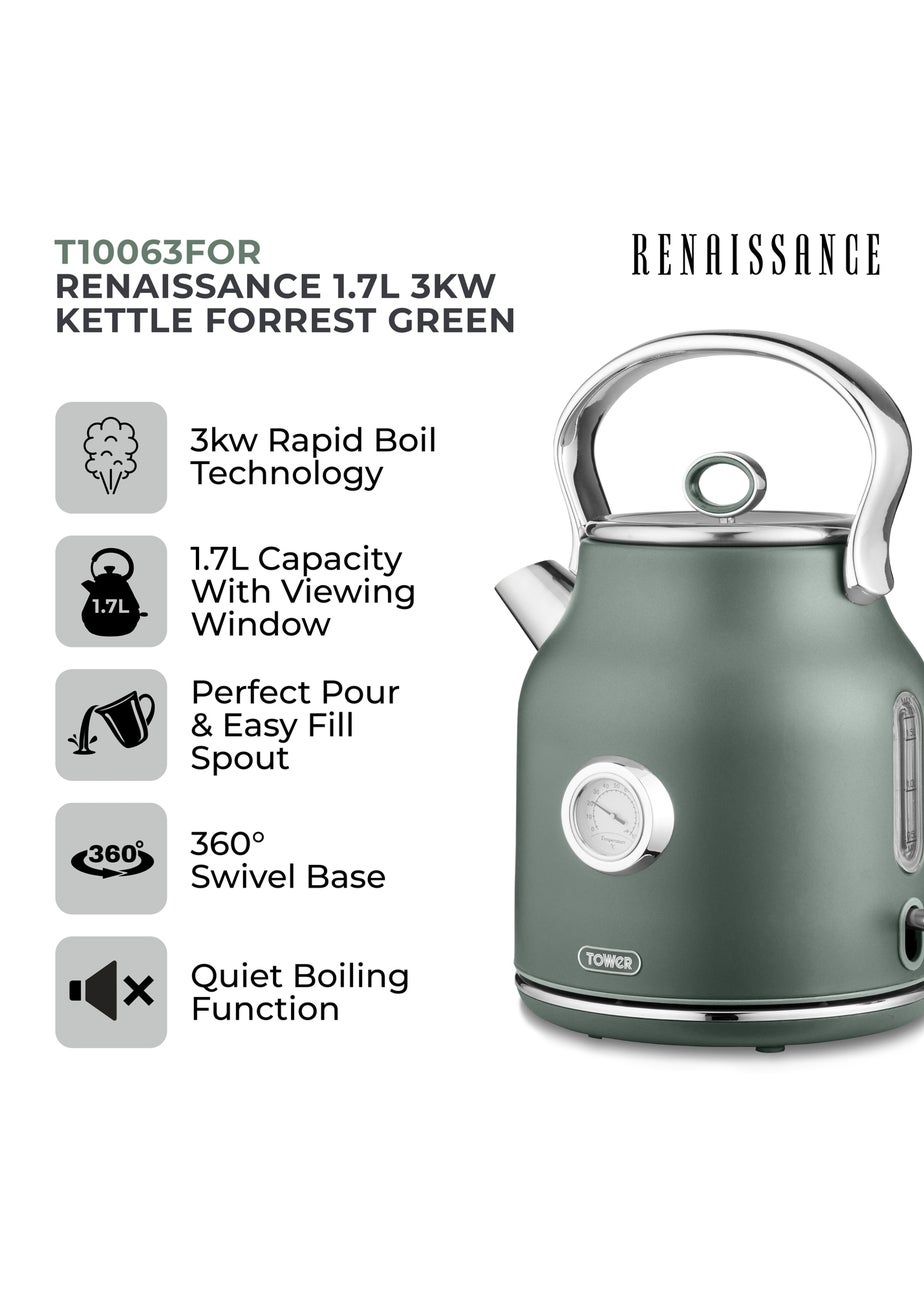 Tower Renaissance 3KW Kettle (1.7L)