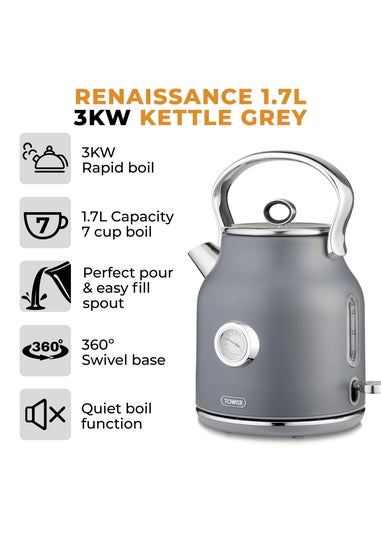 Tower Renaissance 3KW Kettle (1.7L)