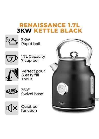 Tower Renaissance 3KW Kettle (1.7L)