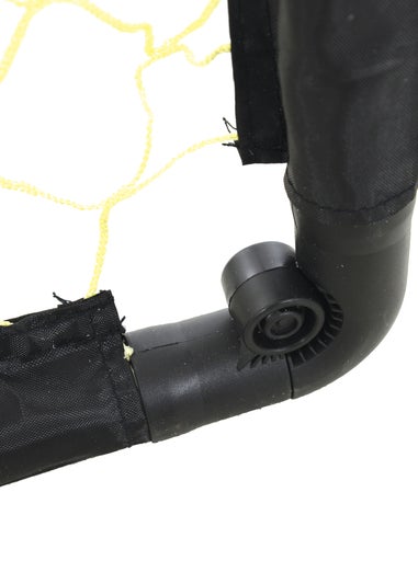 Kickmaster Black One on One Folding Goal Set (W90cm x H61cm x D59cm)