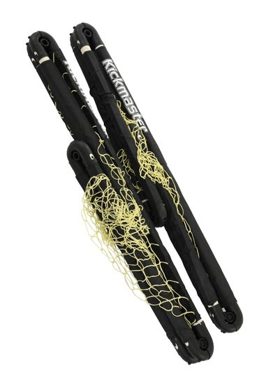 Kickmaster Black One on One Folding Goal Set (W90cm x H61cm x D59cm)