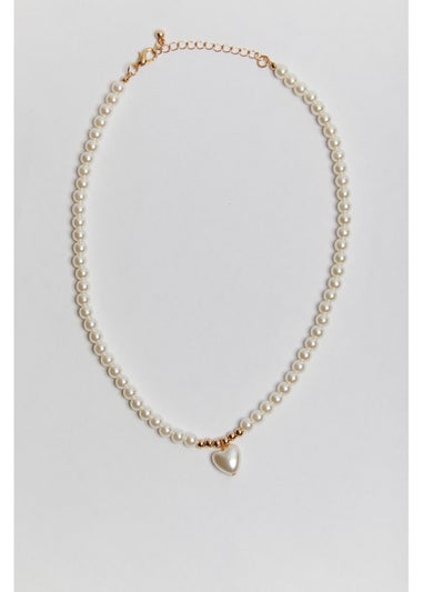 Madein Heart Pearl Choker