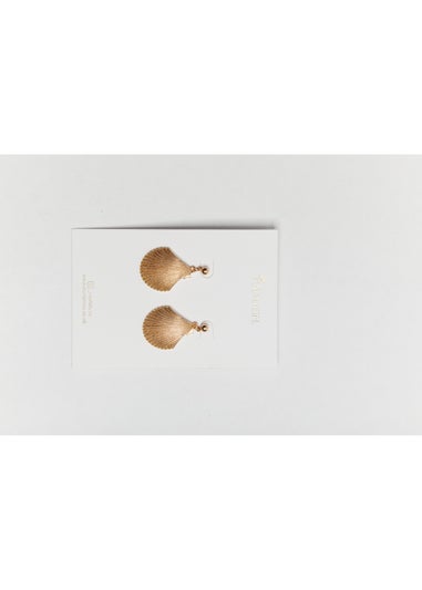 Madein Gold Shell Earrings