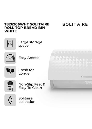 Tower Solitaire Bread Bin