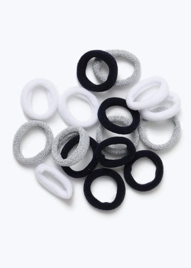 Girls Navy Mini Towelling Bobbles