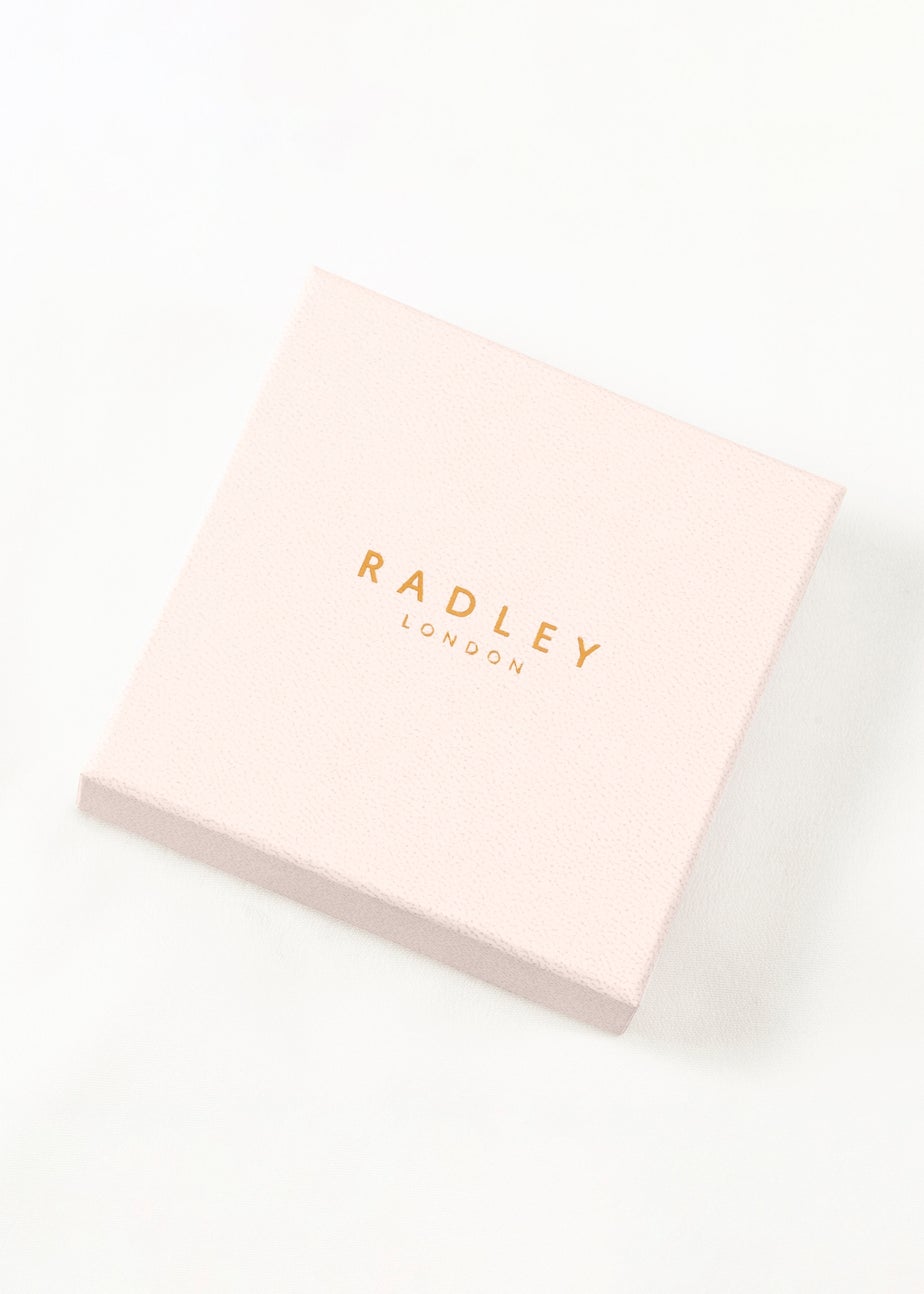 Radley London Silver Plated Bobble Chain Heart Locket Necklace