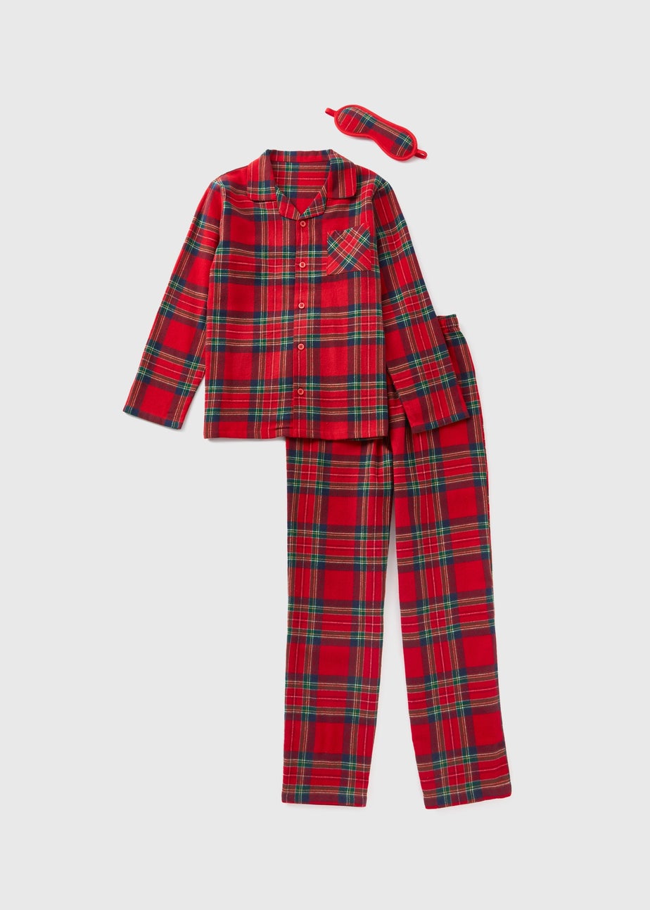 Kids Family Tartan Pyjama Set (1-12yrs)