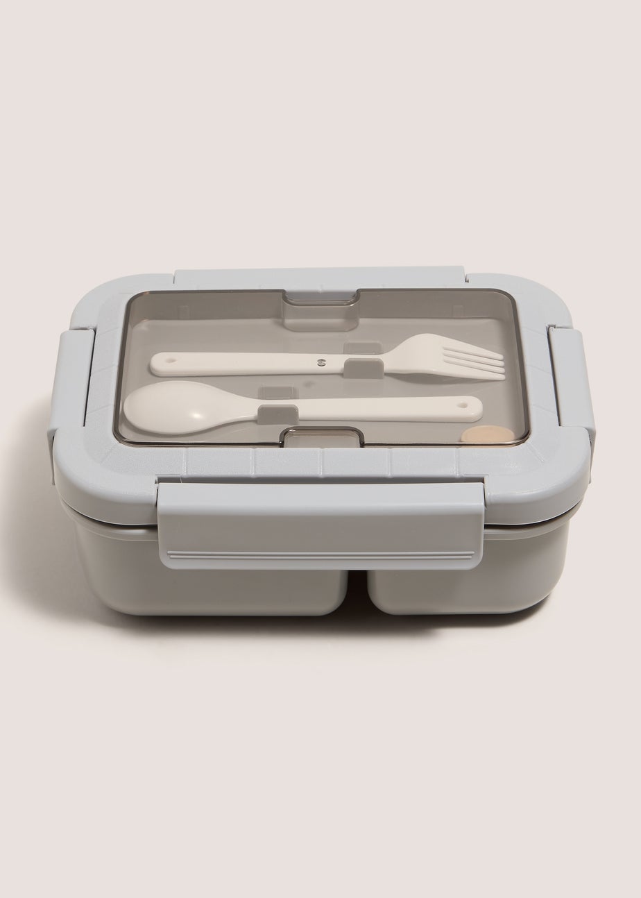 Souluxe Grey Bento Lunch Box