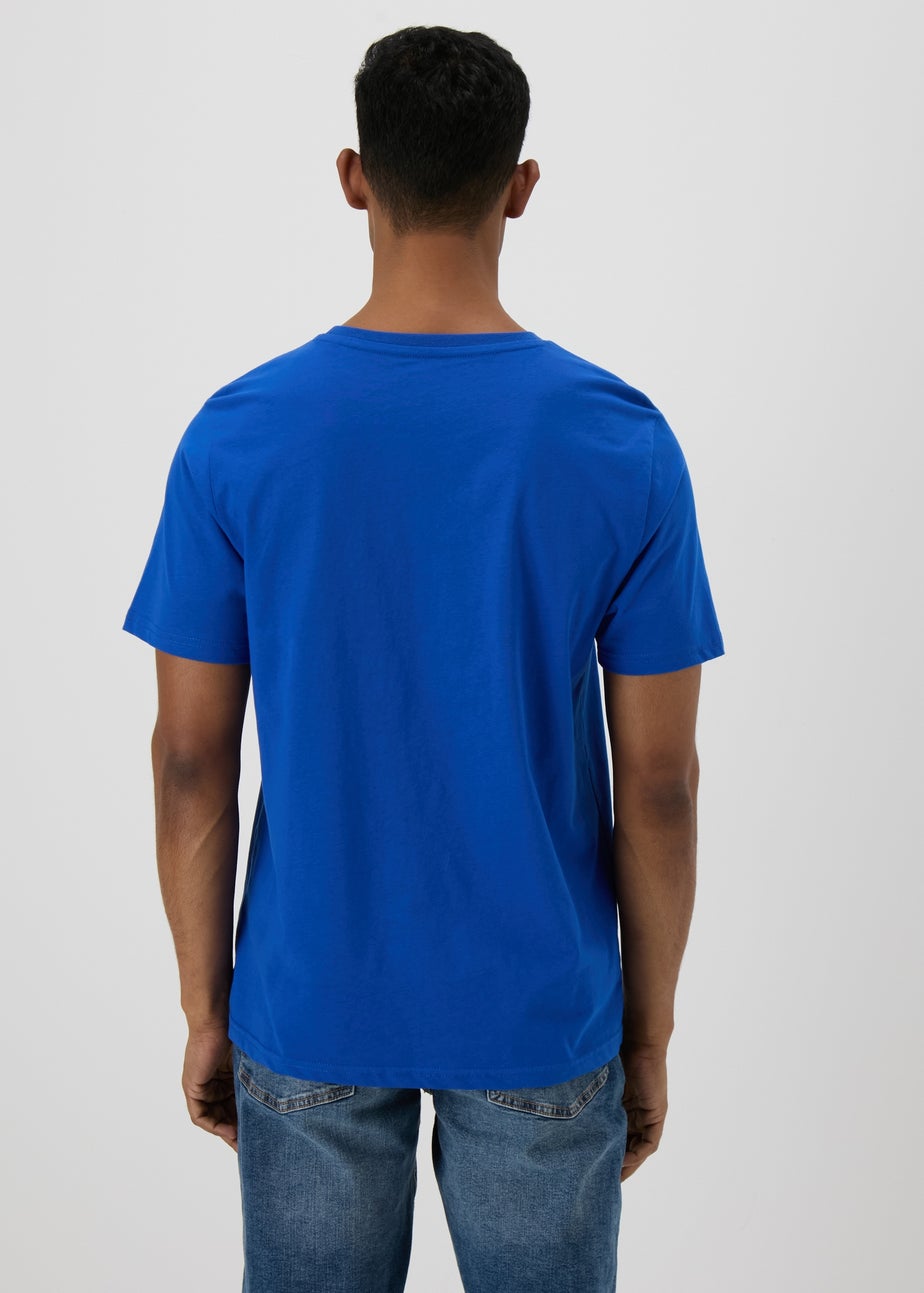 Blue Italy Football T-Shirt
