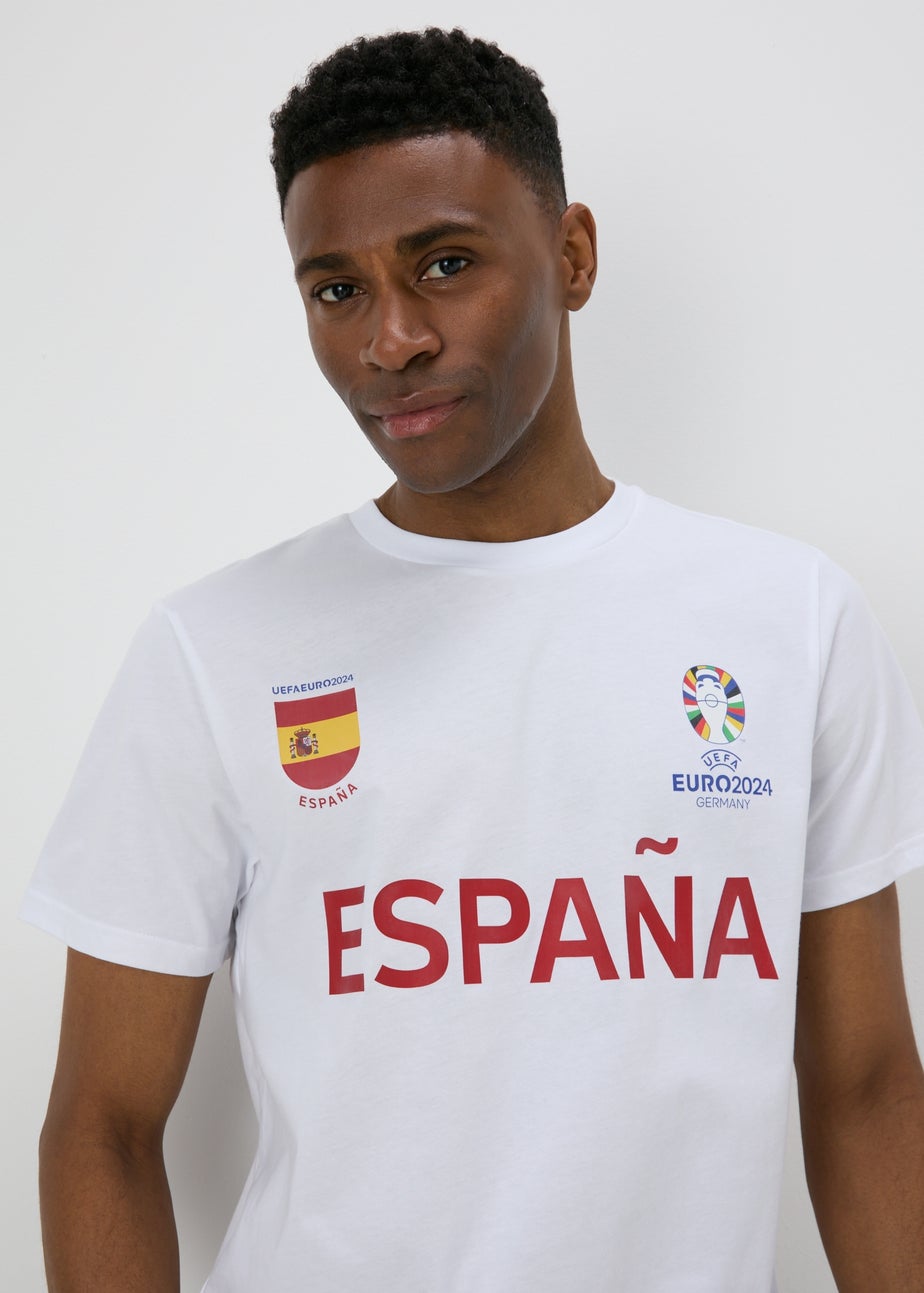 White Espana Football T-Shirt