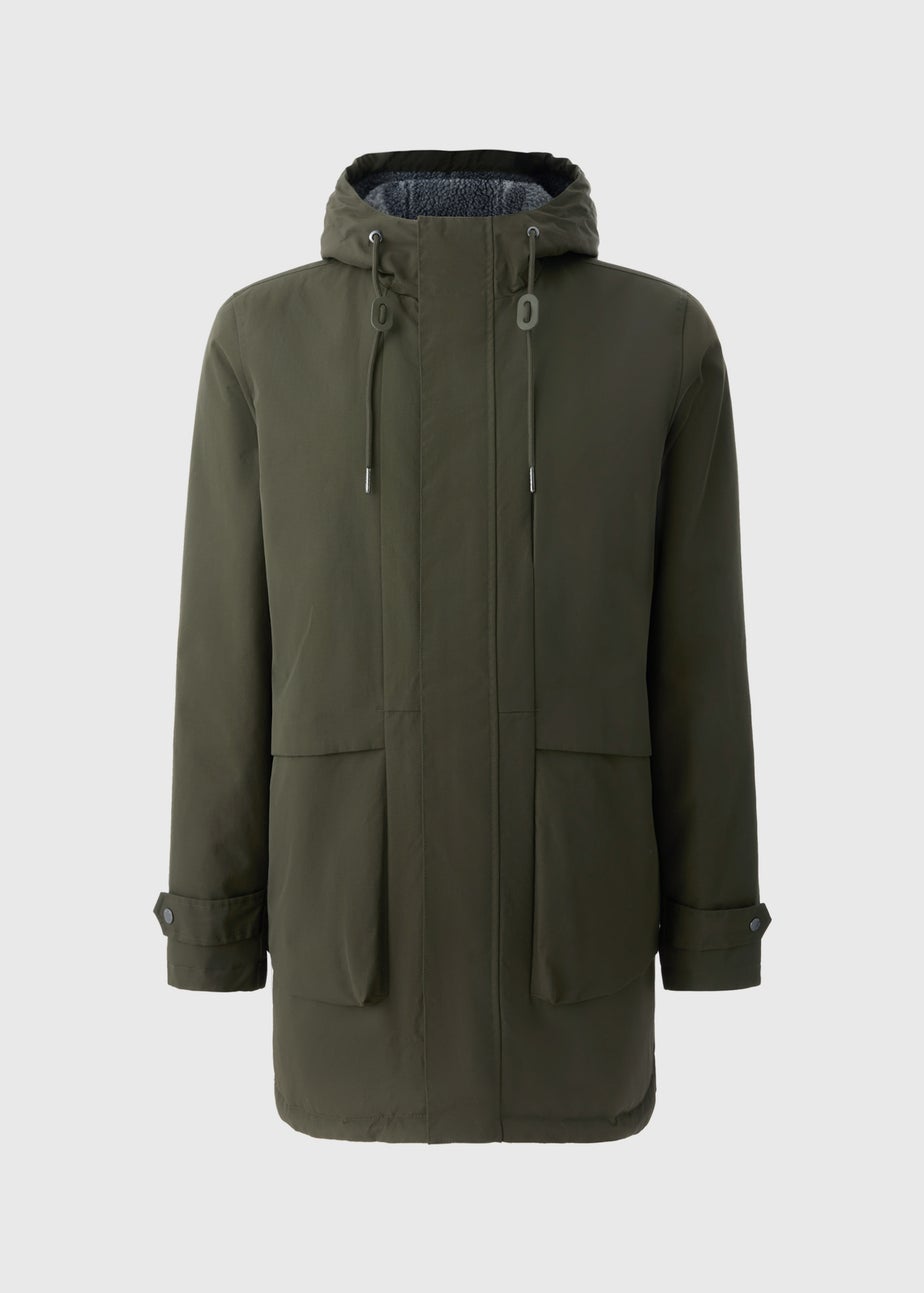 Khaki Traditional Waterproof Parka