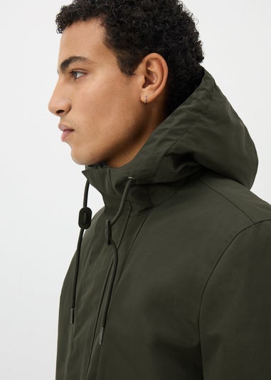 Khaki Traditional Waterproof Parka