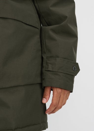 Khaki Traditional Waterproof Parka