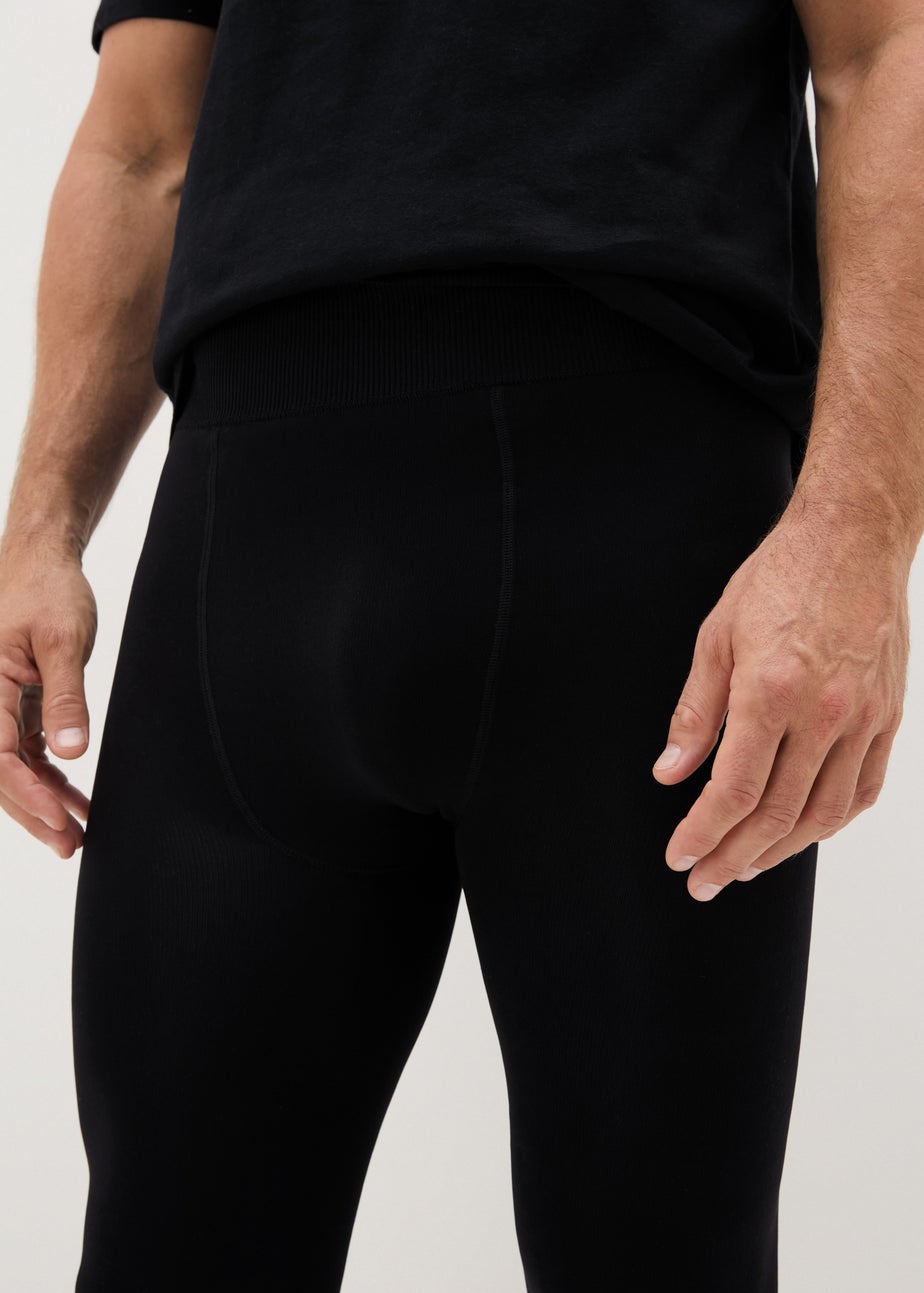 Black Fleece Lined Bottoms