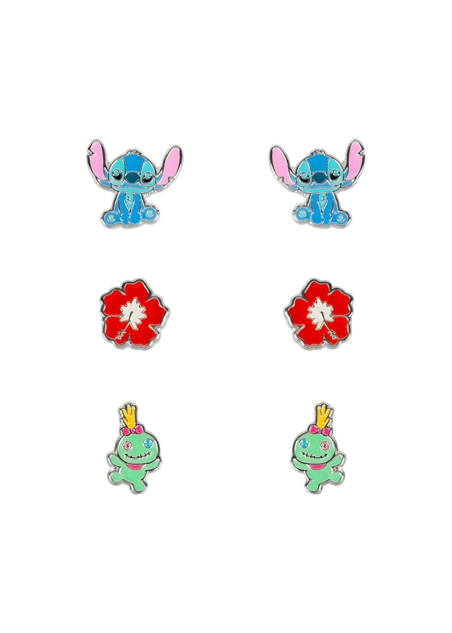 Disney Stitch Trio Earrings Set