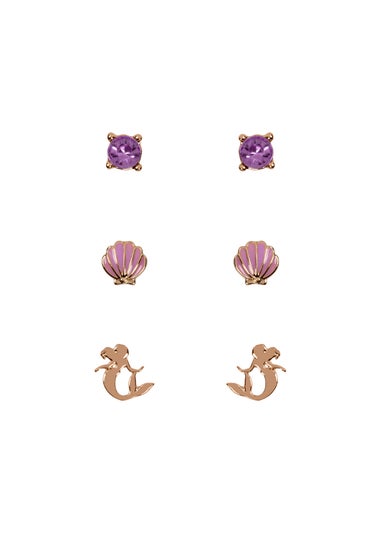Disney Princess The Little Mermaid Trio Earring Set