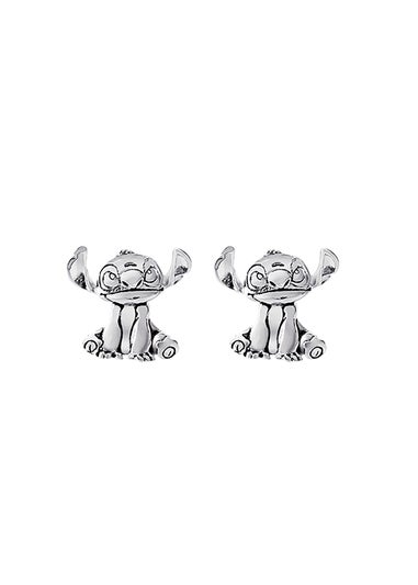 Disney Stitch Silver Plated Stitch Stud Earrings