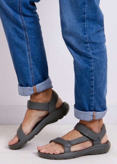 Totes Solbounce Grey Sport Sandal