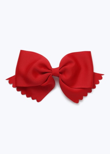 Red Bow Clip