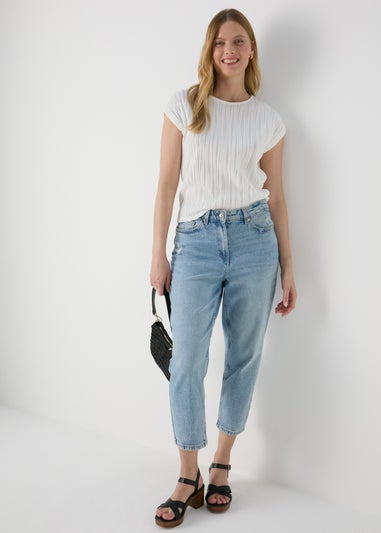 Cream Co Ord T Shirt