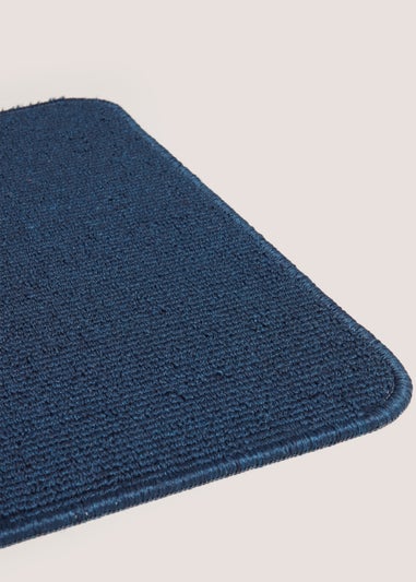 Navy Boucle Loop Mat (50cm x 75cm)
