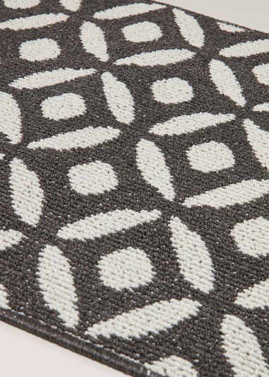 Charcoal Crescent Doormat (50cm x 75cm)