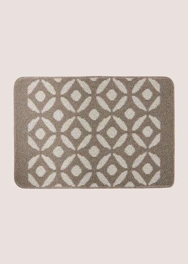 Stone Crescent Doormat (50cm x 75cm)