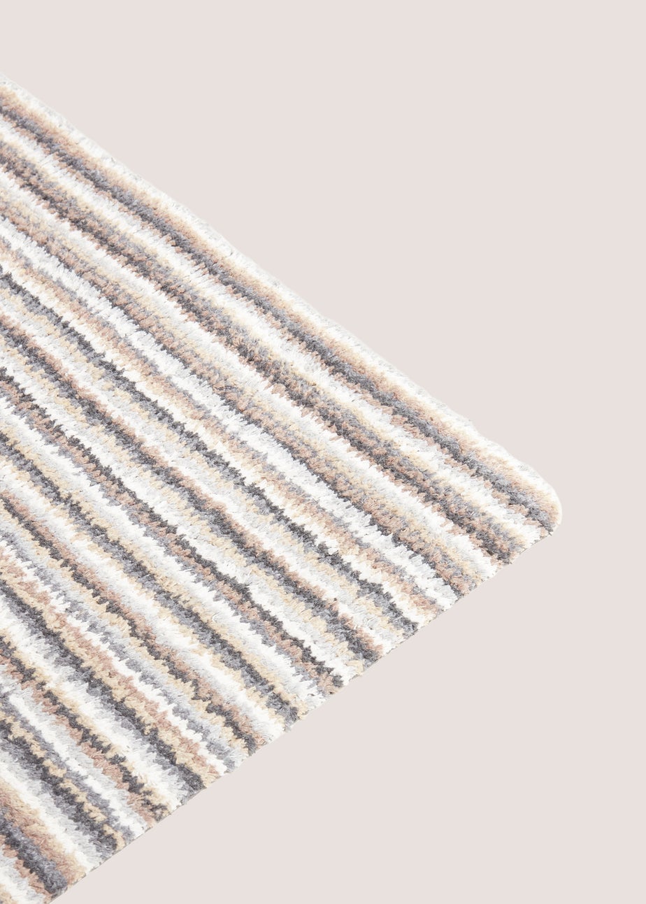 Natural Stripe Cotton Runner (50cm x 150cm)