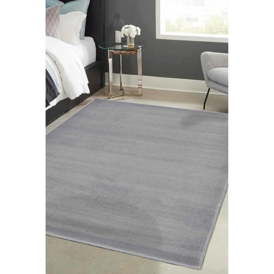 Homemaker Maestro Plain Silver Rug
