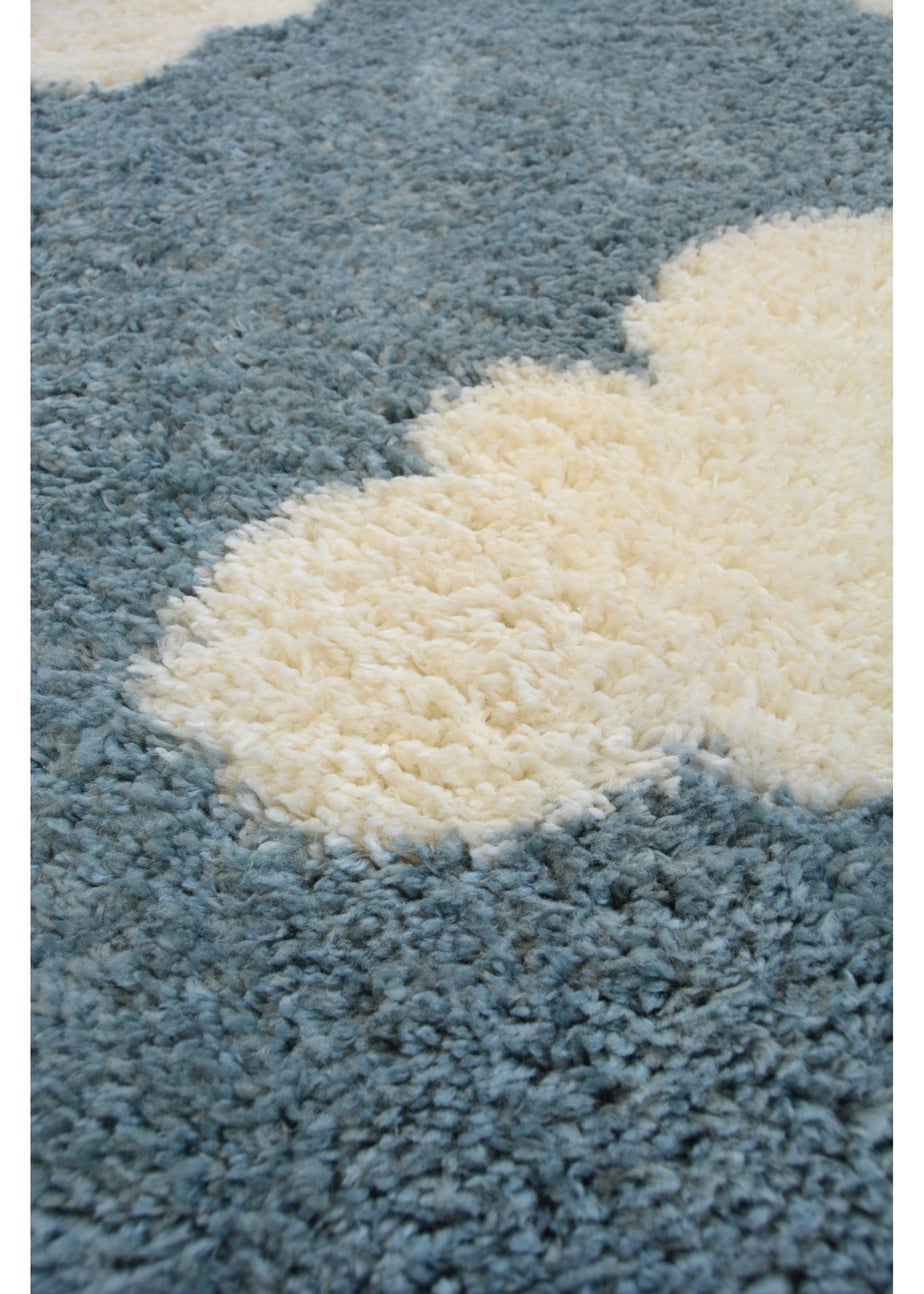 Homemaker Blue Cloud Snug Rug