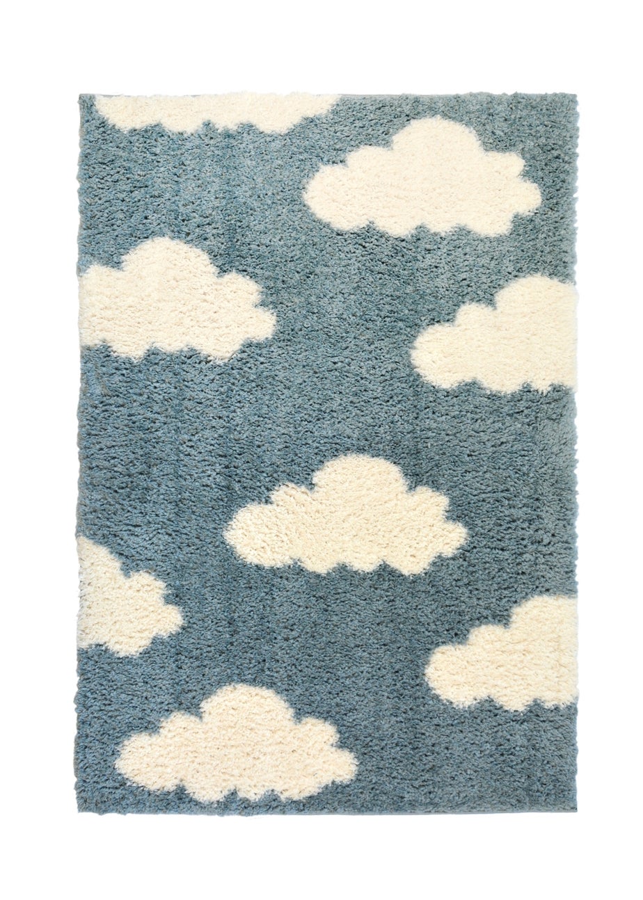 Homemaker Blue Cloud Snug Rug
