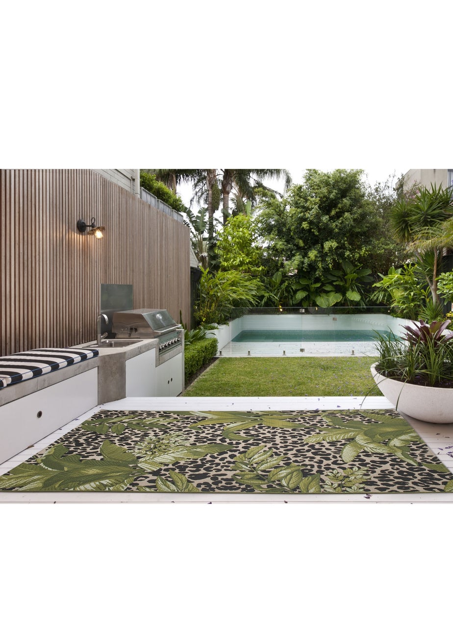 Homemaker Green Tropico Safari Rug