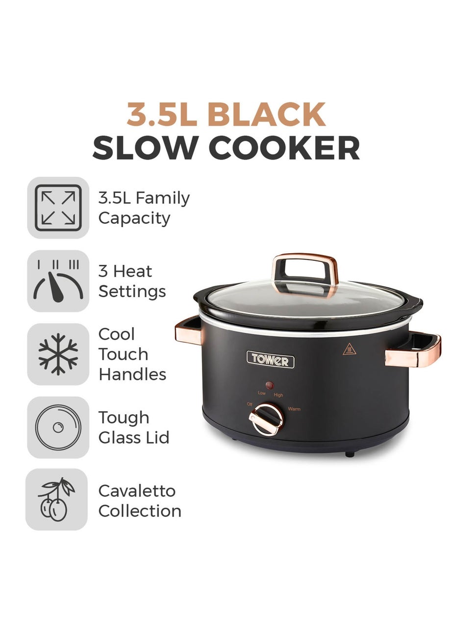 Tower Cavaletto Slow Cooker (3.5L)