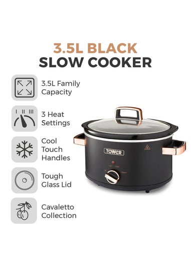 Tower Cavaletto Slow Cooker (3.5L)