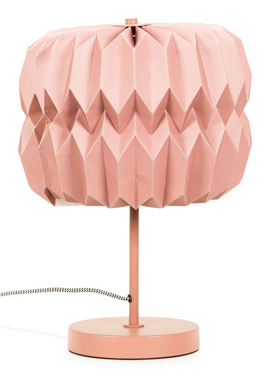 ValueLights Bett Rust Pink Table Lamp (38cm x 28cm)