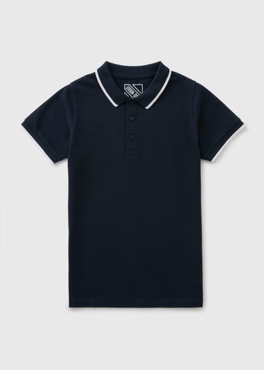 Boys Navy Polo Top (1-7yrs)