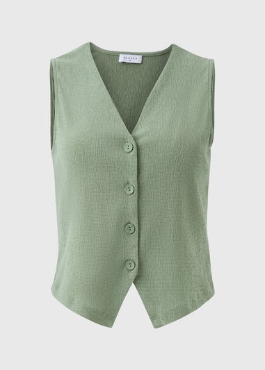 Green Co Ord Waistcoat