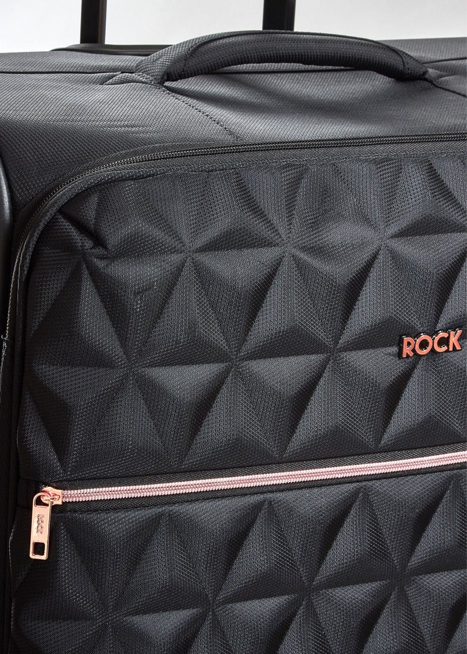 Rock Jewel Suitcase Black