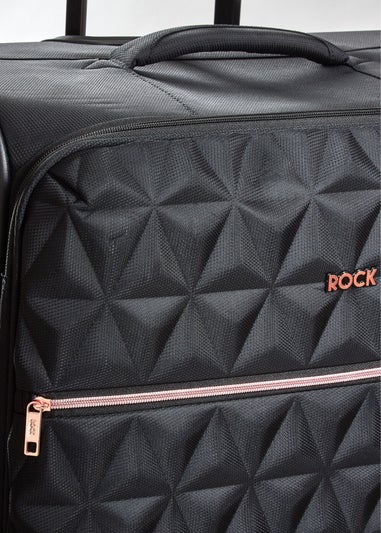 Rock Jewel Suitcase Black