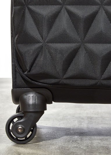 Rock Jewel Suitcase Black