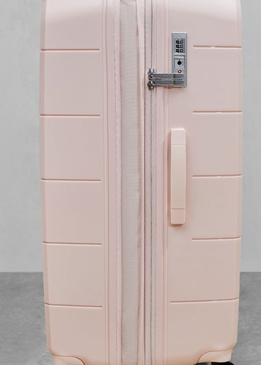 Rock Pixel Suitcase Pastel Pink