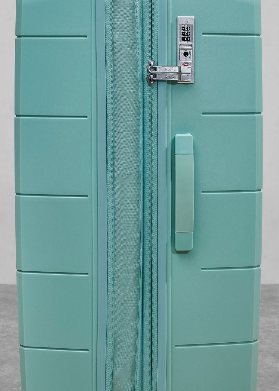 Rock Pixel Suitcase Pastel Green