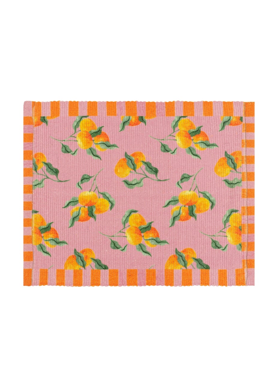 furn. Oranges Set Of 4 Table Placemats (46 x 36cm)