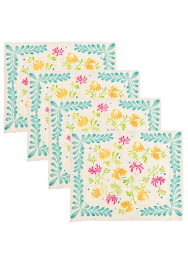 furn. Honeysuckle Set Of 4 Table Placemats (46 x 36cm)