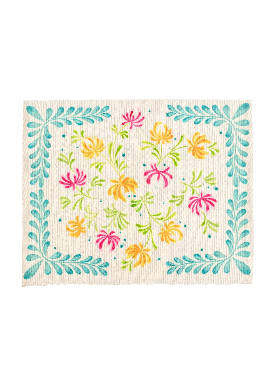 furn. Honeysuckle Set Of 4 Table Placemats (46 x 36cm)