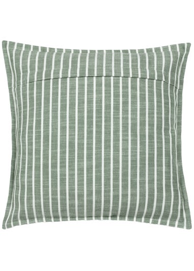 Yard Tala Stripe Reversible Filled Cushion (45 x 45 x 8 cm)