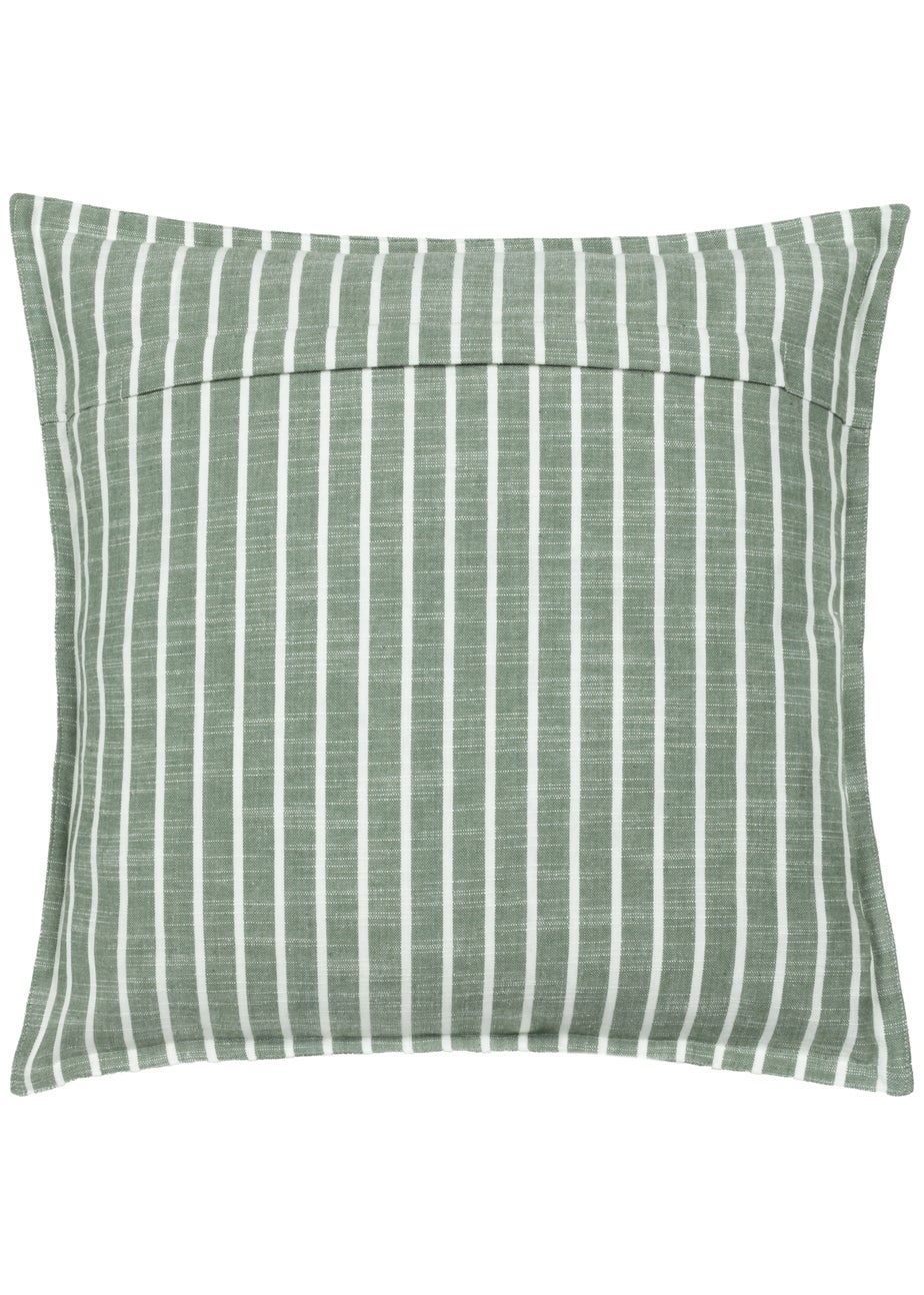 Yard Tala Stripe Reversible Filled Cushion (45 x 45 x 8 cm)