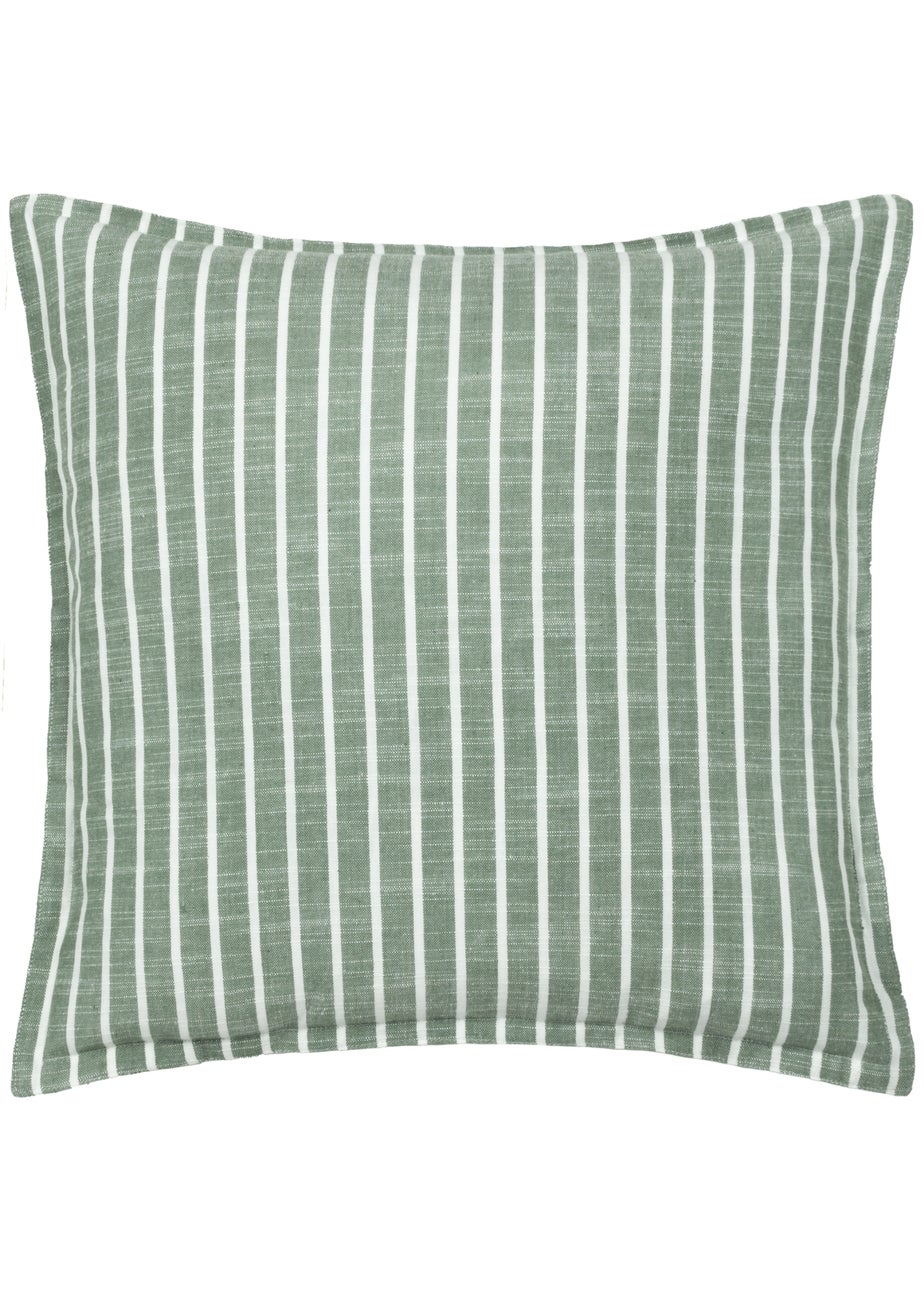Yard Tala Stripe Reversible Filled Cushion (45 x 45 x 8 cm)